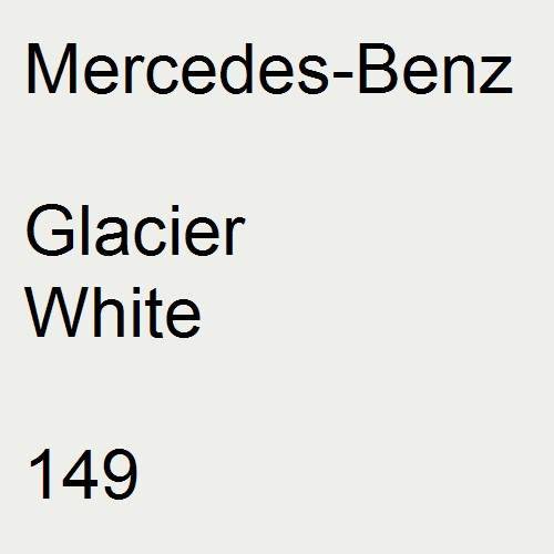 Mercedes-Benz, Glacier White, 149.